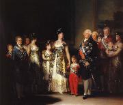 Francisco Goya karl iv med sin familj oil on canvas